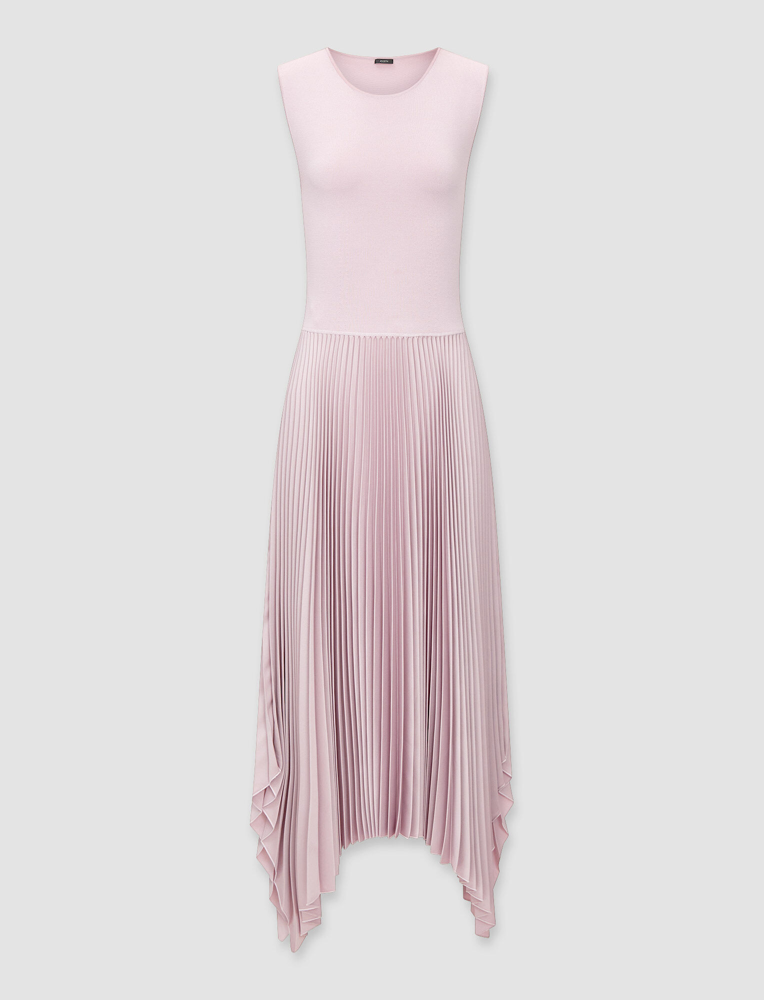 Joseph, Knit Weave Plissé Dera Dress – Shorter Length, in Sweet Pea